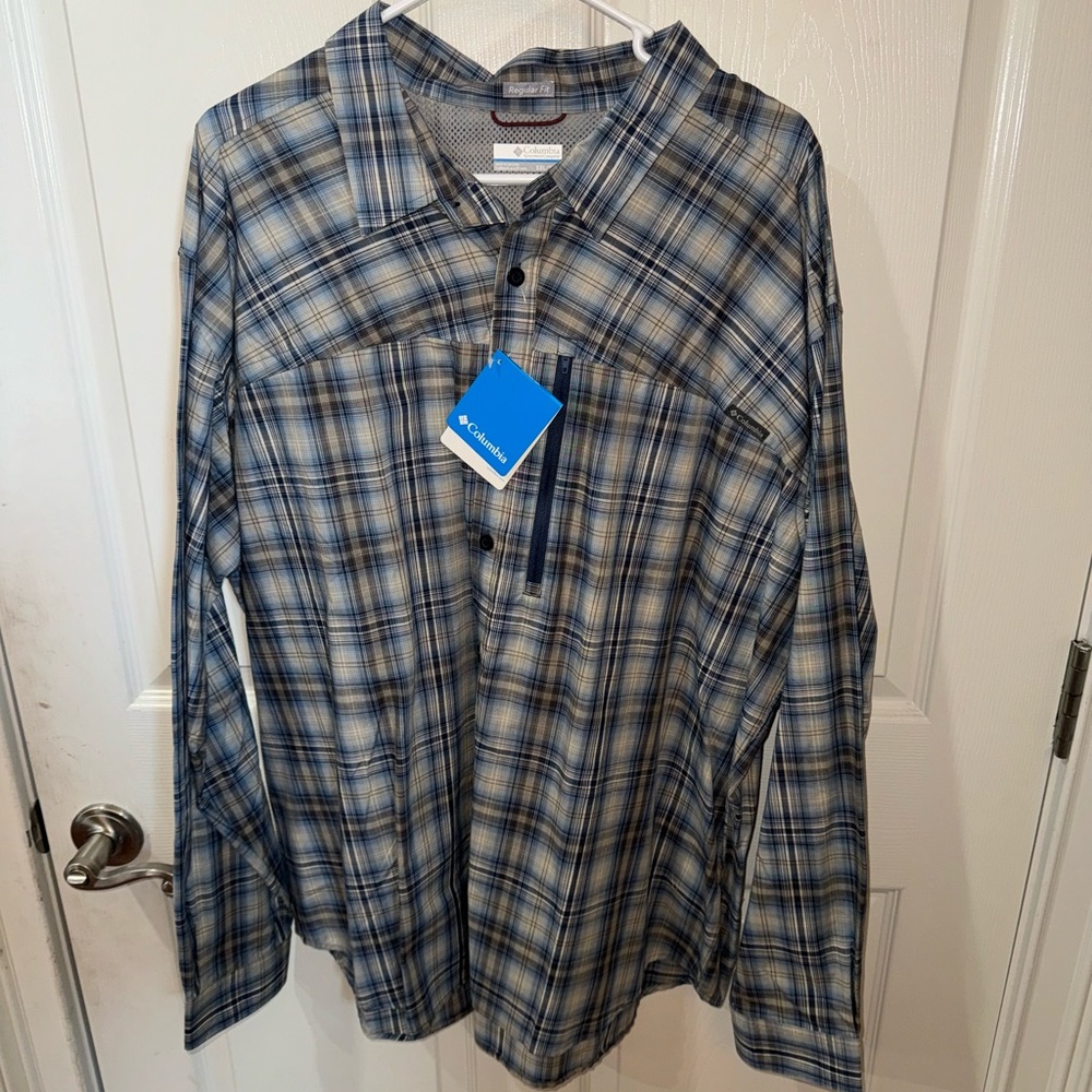Columbia XXL Long Sleeve Button Down